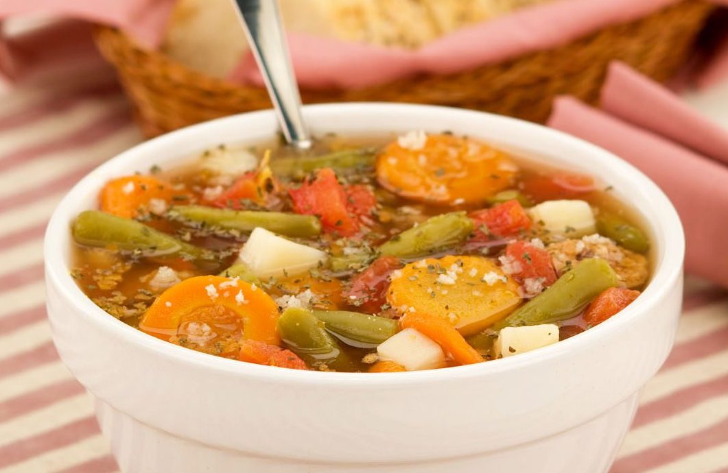 Italian Sausage, Green Bean and Garbanzo Soup Libby's Vegetables
